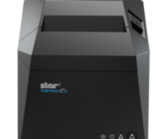 STAR MICRONICS EUROPE Star TSP143IV-UE SK, sin soporte, CloudPRNT, 8 puntos/mm (203 ppp), cortador, sin soporte, LTS, USB, Ethernet, cable, gris | 39473390