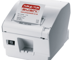 STAR MICRONICS EUROPE Star TSP743II, HI X, 8 dots/mm (203 dpi), cutter, USB, grijs | 99257300