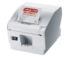 STAR MICRONICS EUROPE Star TSP743II, HI X, 8 pts/mm (203 dpi), massicot, USB, gris | 99257300