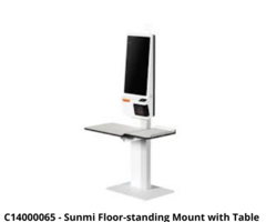 SUNMI Sunmi floor stand with table | C14000065