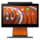 SUNMI D2s LITE, Écran Mono, 39,6 cm (15,6''), Full HD, USB, BT, Ethernet, Wi-Fi, Android, noir, orange | P03064034