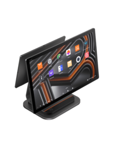 SUNMI SUNMI T3 PRO, NFC, 39.6 cm (15,6''), Full HD, USB, USB-C, BT (BLE), Ethernet, Wi-Fi, Android, black, orange | P01240002