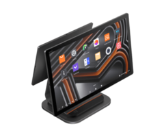 SUNMI SUNMI T3 PRO, NFC, 39,6 cm (15,6''), Full HD, USB, USB-C, BT (BLE), Ethernet, Wi-Fi, Android, noir, orange | P01240002