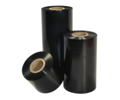 Thermal transfer ribbons, INKANTO,, APX FH+ wax/hars, 110mm, rolls/box 10 rolls/box, zwart | T55583IO