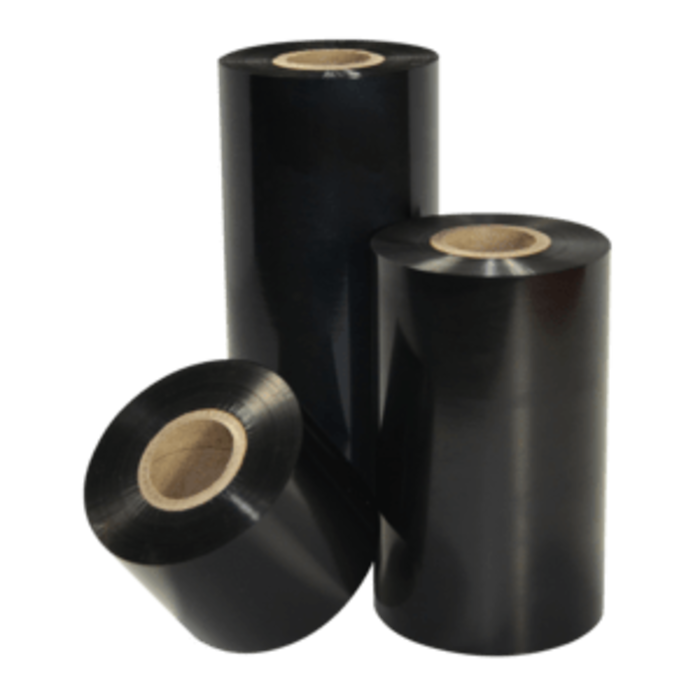 Cintas de transferencia térmica, ARMOR, APR 6 cera/resina, 57 mm, rollos/caja (25 rollos/caja), negras | T44317IO