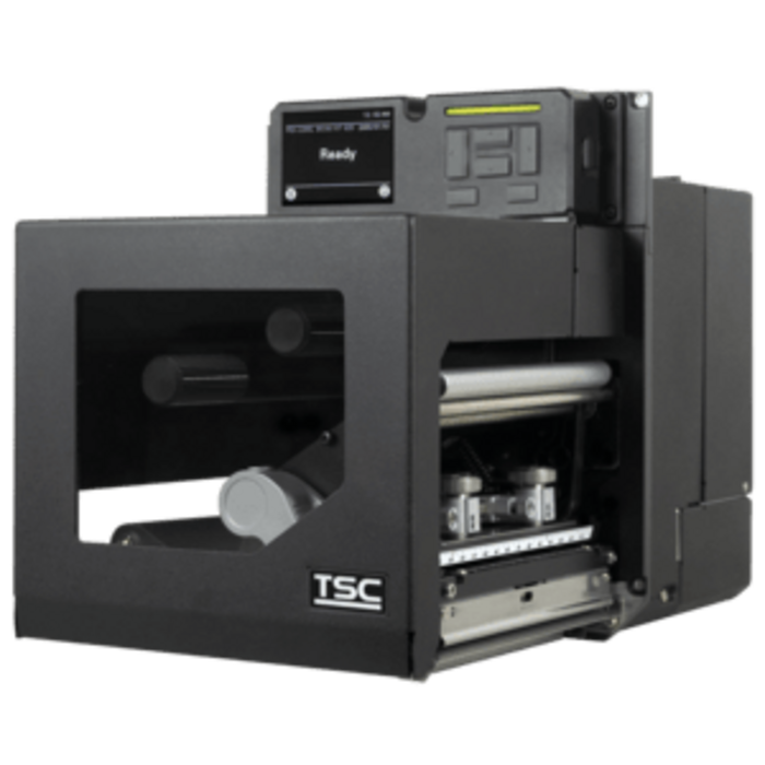 TSC Serie TSC PEX-2000, 12 puntos/mm (300 ppp), pantalla, USB, host USB, RS232, Ethernet, GPIO, cable (USB), negro | PEX-2340L-A001-0002