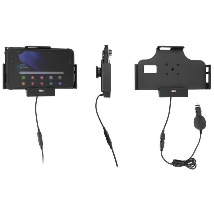 BRODIT Soporte activo Brodit, Soporte activo Brodit con USB-C 3.1, VESA 75 y ranura