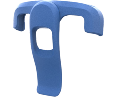 Zebra Clip da trasporto Zebra, blu | SG-HC2L5L-CLIP-01