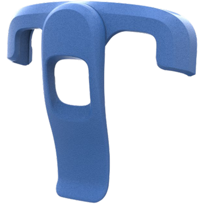 Zebra Clip da trasporto Zebra, blu, Un'aggiunta pratica ed elegante ai tuoi prodotti Zebra