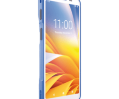 Zebra HC50 avec goût notfalltaste, 2D, échange à chaud, PTT, USB-C, BT, Wi-Fi, NFC, Android, GMS, blanc, bleu | WLMT0-H50D8BBK1-A6