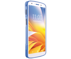 Zebra HC50 con Notfalltaste, 2D, intercambio en caliente, PTT, USB-C, Bluetooth, WLAN, NFC, Android, GMS, blanco, azul | WLMT0-H50D8BBK1-A6