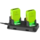 Zebra charging station, 2 slots, 2830 g, USB-C