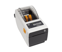 Zebra Zebra ZD411-HC, 8 pts/mm (203 dpi), RTC, USB, USB Host, BT, Wi-Fi, EPLII, ZPLII, kit (USB), blanc | ZD4AH22-D0EW02EZ