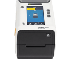 Zebra Zebra ZD611-HC, 12 points/mm (300 dpi), affichage. (couleur), USB, BT (BLE), Ethernet, EPLII, ZPLII, kit (USB), blanc | ZD6AH23-T0EE00EZ