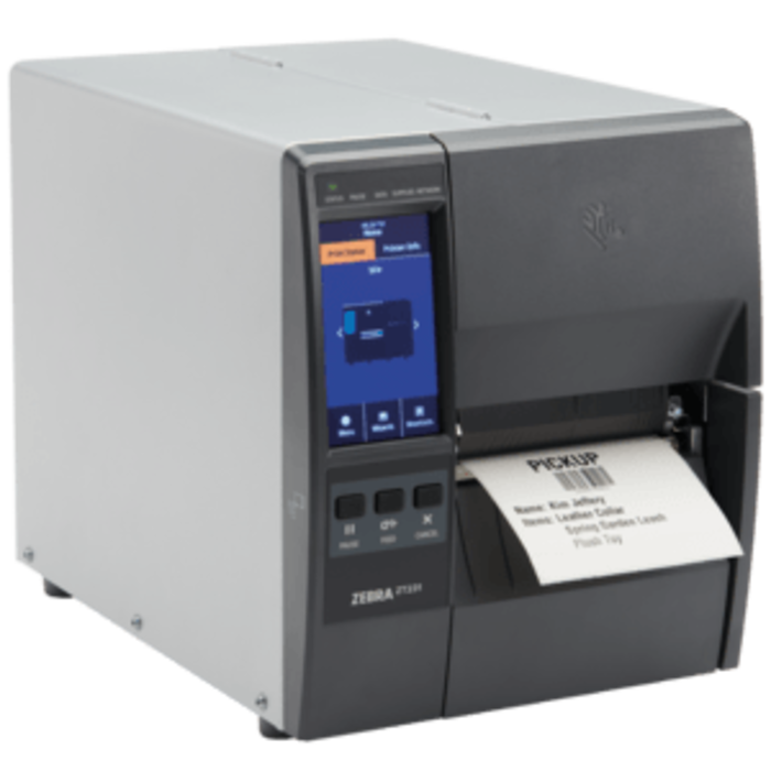 Zebra Zebra ZT231R, 12 puntos/mm (300 ppp), pantalla (color), RFID, USB, host USB, RS232, Bluetooth (BLE), Ethernet, EPL, EPLII, ZPL, ZPLII | ZT23143-T0E00CFZ