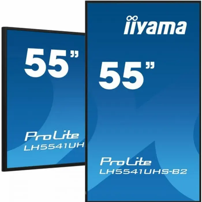 IIYAMA LFD iiyama ProLite, 139cm (55''), 4K, USB, kit, negro