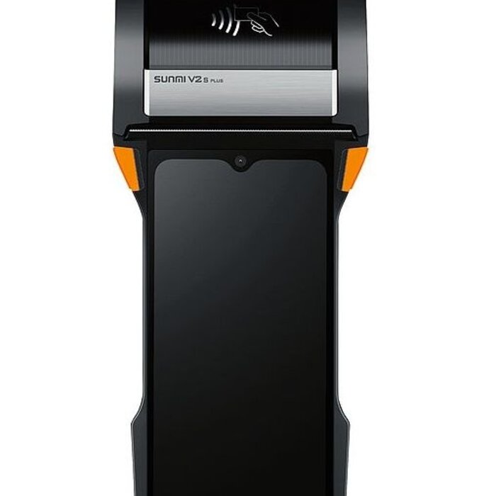 SUNMI P06054018 - SUNMI V2s PLUS, 2D, GPS, USB-C, BT, Wi-Fi, 4G, NFC, Android, kit, GMS