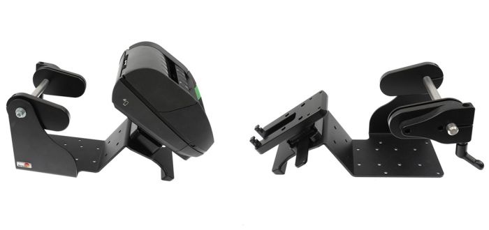 BRODIT Soporte para impresora Brodit, diámetro del núcleo: 25 mm, 1404 g, 127 mm