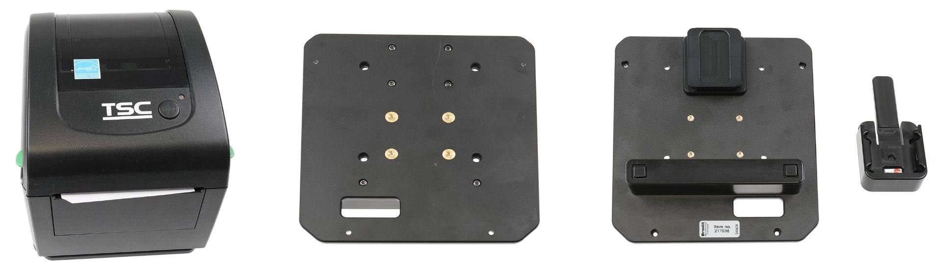 BRODIT Brodit Montageplatte, 434 g, Montageplatte mit MultiMoveClip