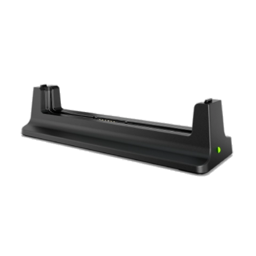 ELO Base de carga Elo de 4 ranuras, 698 g, Base de carga de una sola ranura, incluye: espaciador para dispositivos sin funda
