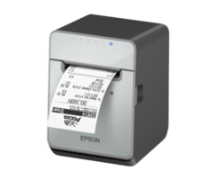 EPSON Epson TM-L100, 8 puntos/mm (203 ppp), cortador, sin soporte, USB, Lightning, Bluetooth, Ethernet, negro | C31CJ52121A0