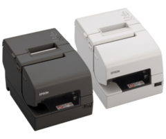 EPSON Epson TM-H6000V, MICR, découpeur, USB, hôte USB, RS232, Ethernet, OPOS, ePOS, blanc | C31CG62213P1