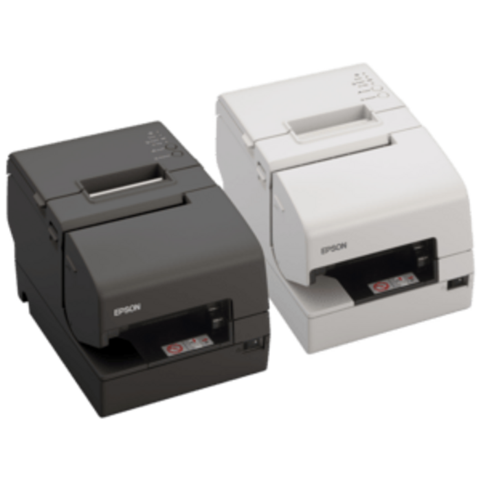 EPSON Epson TM-H6000V, MICR, cortador, USB, host USB, RS232, Ethernet, OPOS, ePOS, blanco | C31CG62213P1