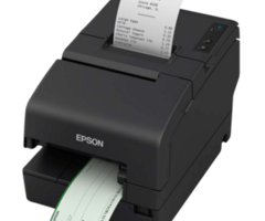 EPSON Epson TM-H6000VI, cutter, MICR, USB, poweredUSB, Ethernet, OPOS, wit | C31CL25116