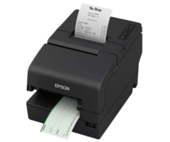 EPSON Epson TM-H6000VI, cutter, MICR, USB, RS232, Ethernet, OPOS, ePOS, zwart | C31CL25132