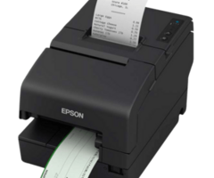 EPSON Epson TM-H6000VI, découpeur, MICR, USB, RS232, Ethernet, OPOS, noir | C31CL25112P1