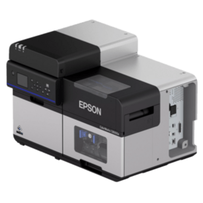 EPSON Epson ColorWorks C8000e MK, Schneideplotter, Disp., USB, Ethernet, Kit (USB), schwarz, grau | C31CL02102MK