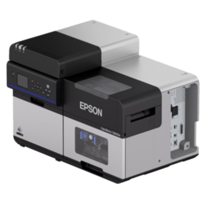 EPSON Epson ColorWorks C8000e MK, Schneideplotter, Disp., USB, Ethernet, Kit (USB), schwarz, grau | C31CL02102MK