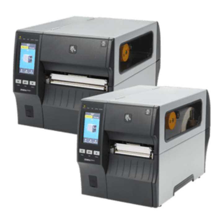 Zebra Zebra ZT411, 24 Punkte/mm (600 dpi), Cutter, Linerless, Disp. (Farbe), RTC, USB, RS232, BT, Ethernet, ZPL, ZPLII | ZT41146-D9E0000Z