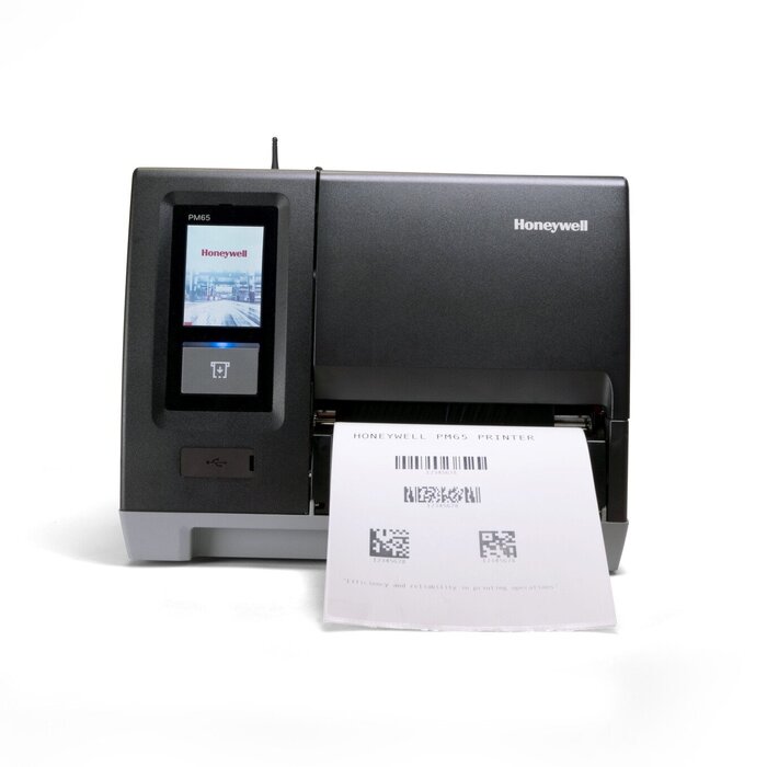 Honeywell Honeywell PM65, 8 dots/mm (203 dpi), rewind, LTS, disp., RTC, USB, RS232, BT, Ethernet, Wi-Fi | PM65A12000030200