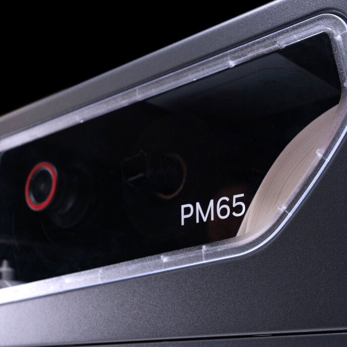 Honeywell Honeywell PM65, 8 puntos/mm (203 ppp), rebobinado, LTS, pantalla, RTC, USB, RS232, Bluetooth, Ethernet, WLAN | PM65A12000030200