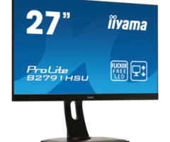 IIYAMA iiyama ProLite XUB2797QSN-B1, 68,6 cm (27''), USB, USB-C, Ethernet, Kit (USB), schwarz | XUB2797QSN-B1