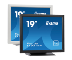 IIYAMA iiyama PROLITE T1932MSC-B1S, 48,3 cm (19''), pantalla capacitiva proyectada, 10 puertos, cable (USB), negro | T1932MSC-B1S