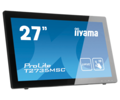 IIYAMA iiyama ProLite T2755QSC-B1, 68,6cm (27''), Projected Capacitive, USB, kabel (USB), zwart | T2755QSC-B1