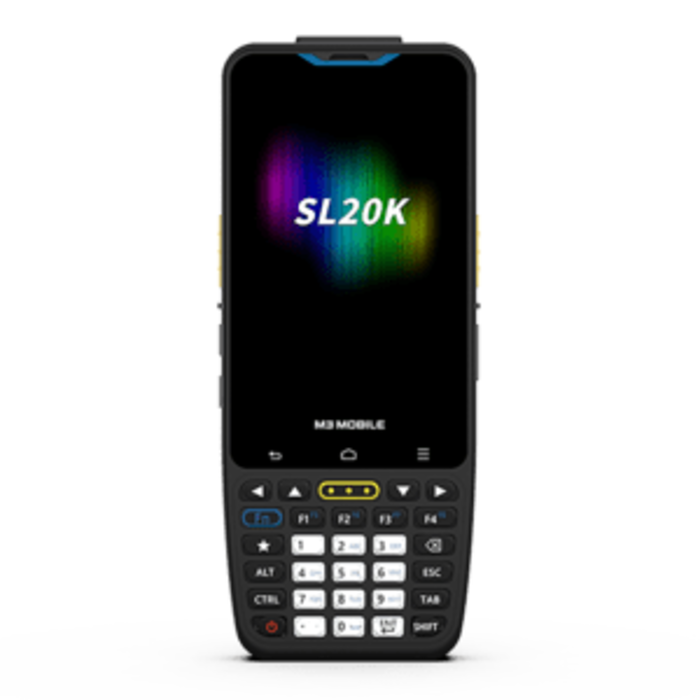 M3 M3 Mobile SL20K, 2D, SE4710, 14 cm (5,5''), Núm. de funciones, GPS, USB, USB-C, Bluetooth 5.0, 4G, NFC, Android | L2KX4C-T2CWAS-HF-01
