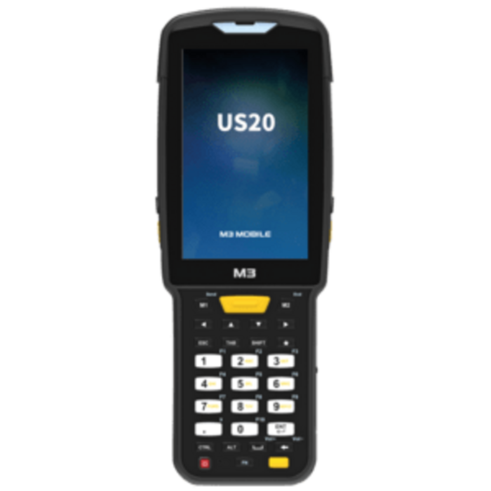 M3 M3 Mobile US20, 2D, SE4750, 10,5 cm (4''), Núm. de funciones, Bluetooth, WLAN, NFC, Android | S20W0C-Q3CWEE-HF