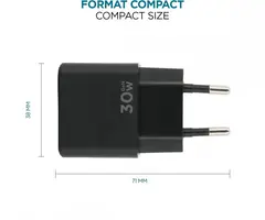 MOBILIS Mobilis Fast Wall Charger, EU | 1362