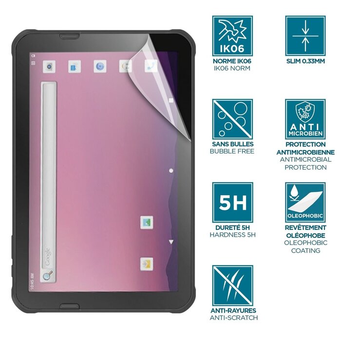 MOBILIS Protector de pantalla Mobilis, 80 g