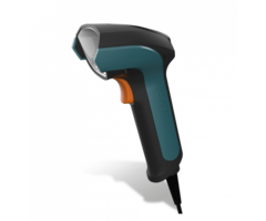 Newland Serie Newland NVH220, 2D, HD, USB, RS232, PS/2, cable (USB), negro, naranja | NLS-NVH220-HD