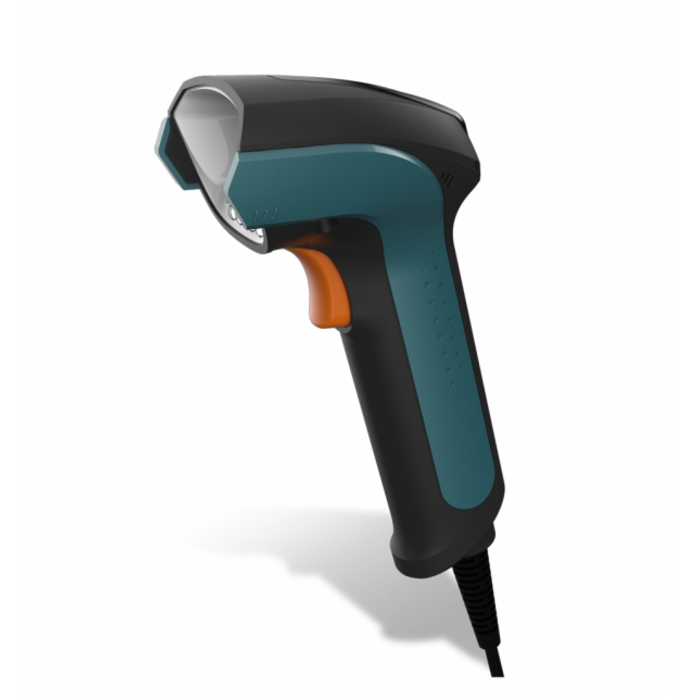Newland Serie Newland NVH220, 2D, HD, USB, RS232, PS/2, cable (USB), negro, naranja | NLS-NVH220-HD
