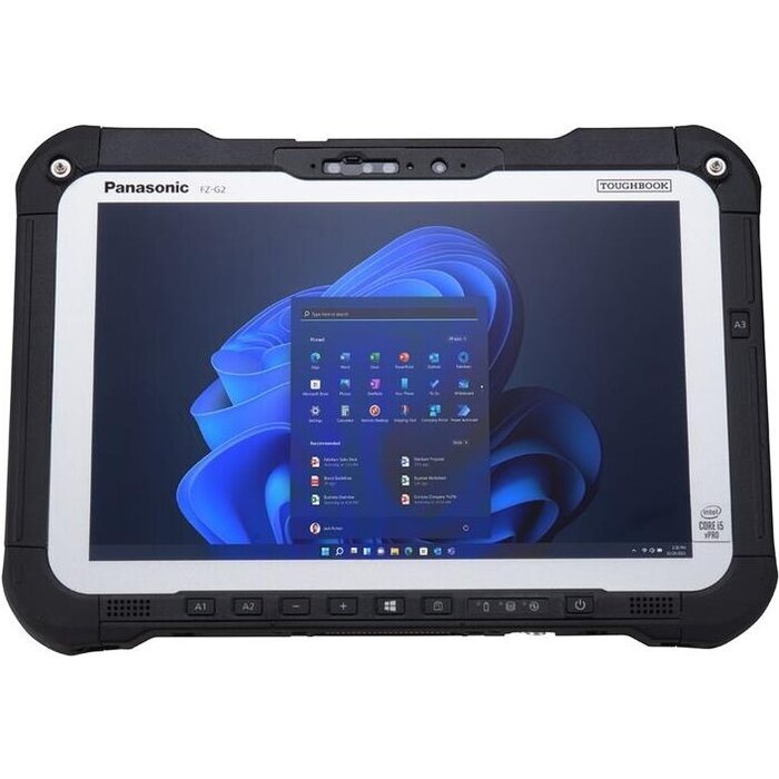 PANASONIC Panasonic TOUGHBOOK G2mk2, 25,7cm (10,1''), hot-swap, USB, USB-C, BT (5.1), Ethernet, Wi-Fi, 5G, SSD, Win. 11 Pro, RB | FZ-G2EZ00ZBE