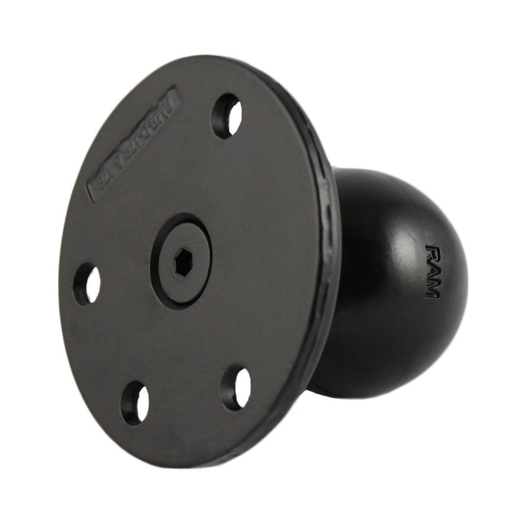 RAM MOUNT Placa base redonda para montaje RAM | RAM-D-202U-IN1
