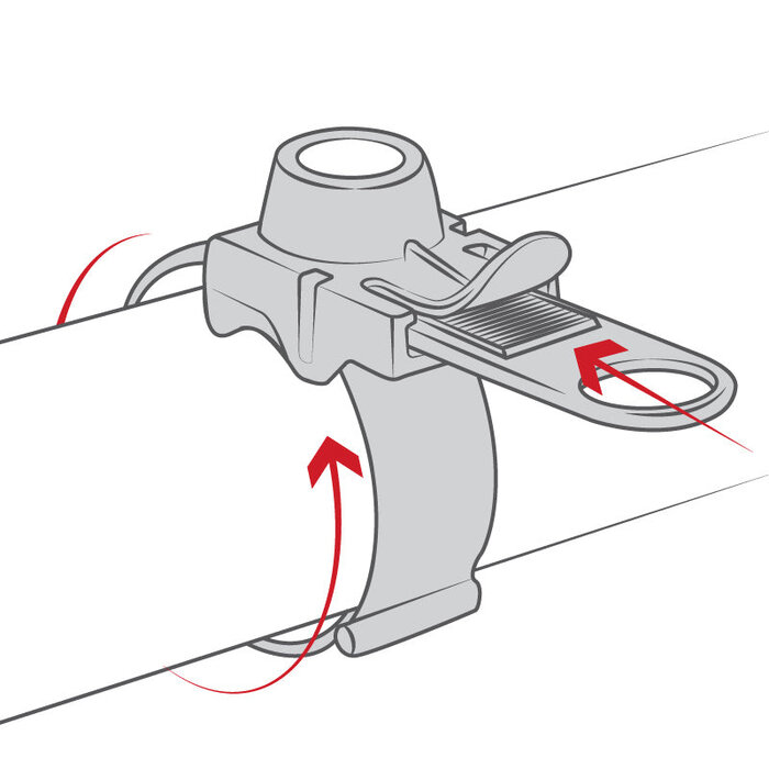 RAM Mounts Fixation de guidon EZ-Strap | RAP-SB-187U