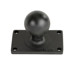 RAM MOUNT RAM Mounts rechteckige Grundplatte, 76,2 mm