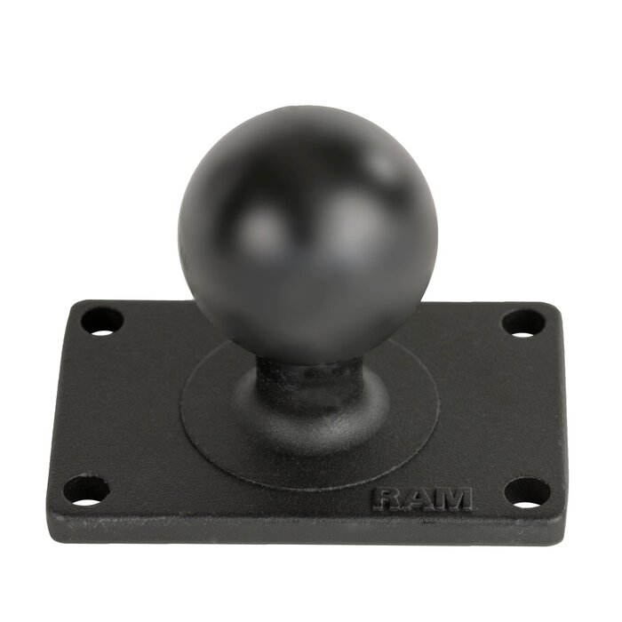 RAM MOUNT Placa base rectangular de montaje RAM | RAM-202U-23