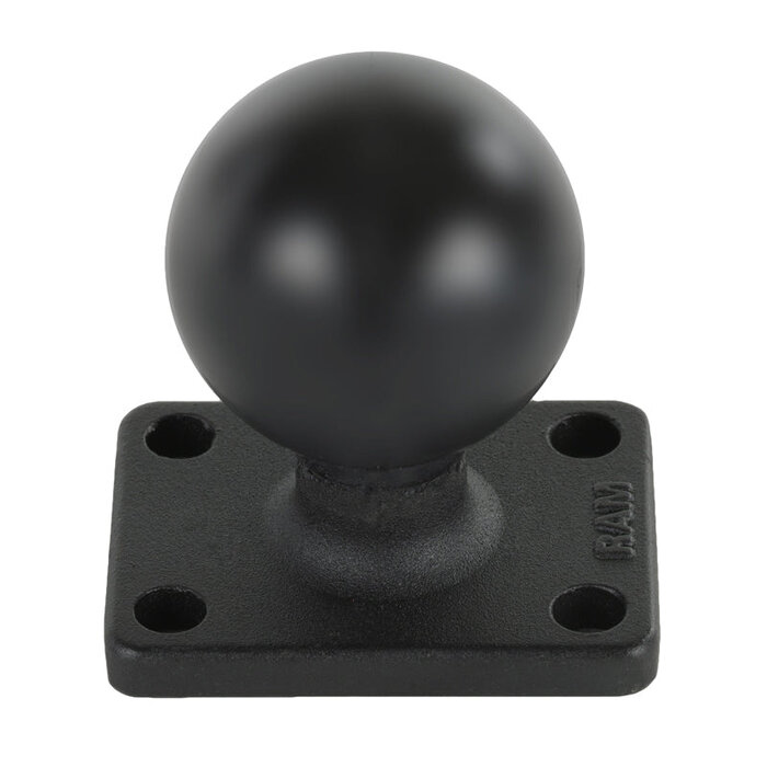 RAM MOUNT Placa base rectangular de montaje RAM | RAM-202U-152
